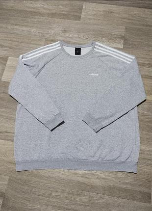 Чоловічий легкий світшот adidas розмір xl сірий
