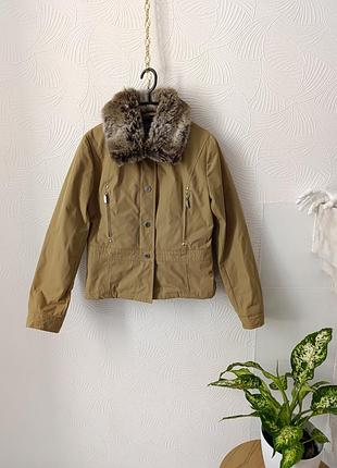 Жіноча куртка зі штучним хутром pour partir
