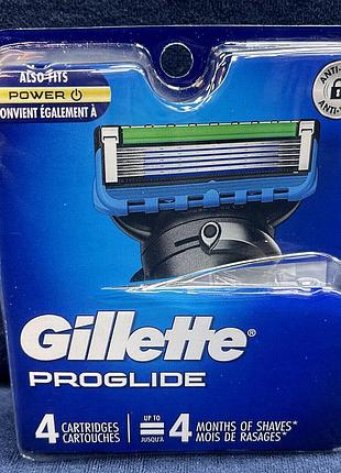 Gillette fusion proglide , 4 шт. (оригинал, Ausa)