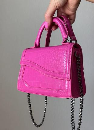 Рожева сумочка zara