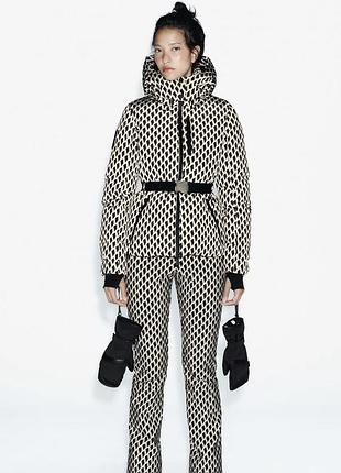 Лижний гірськолижний костюм куртка штани zara ski collection