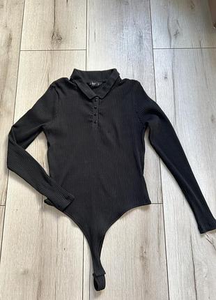 Боді в рубчик f&f