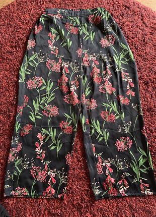 Шикарні  атласні штани батал