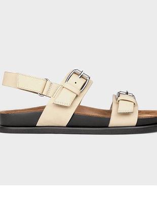 Босоножки женские vagabond effie, размер 38, белые, материал - кожа.