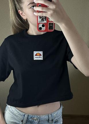 Укороченная футболка ellesse