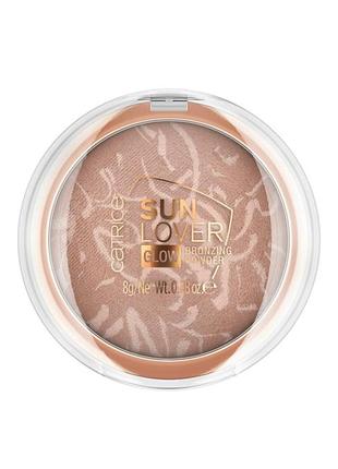 Catrice catrice sun lover glow bronzing powder бронзувальна пудра