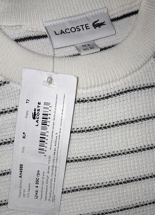 Нова кофта світшот lacoste бавовняна 6