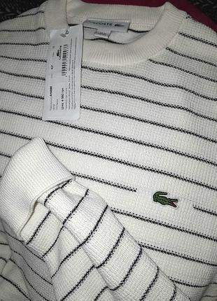 Нова кофта світшот lacoste бавовняна 5