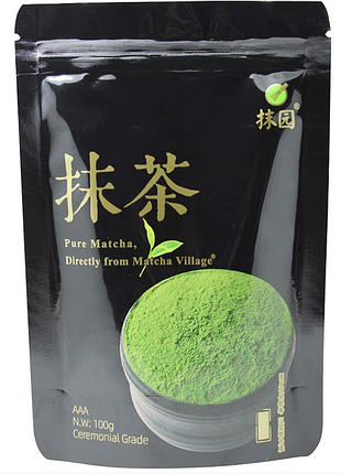 Чай зелений матча, церемоніальний клас ааа, тм "matcha village", 100 г