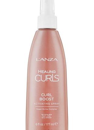 Спрей-бустер для кучерявого волосся lʼanza