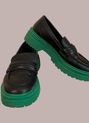 Туфлі лофери еко шкіра 38(24)