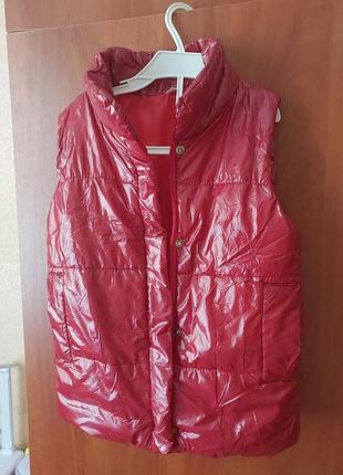 Жилетка 2 шт, на р 104 см и 98см состояния идеальное.