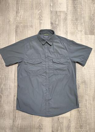 Трекінгова теніска сорочка craghoppers men's kiwi short sleeved shirt cedar