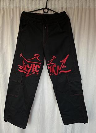 Широкі спортивні стильни штани