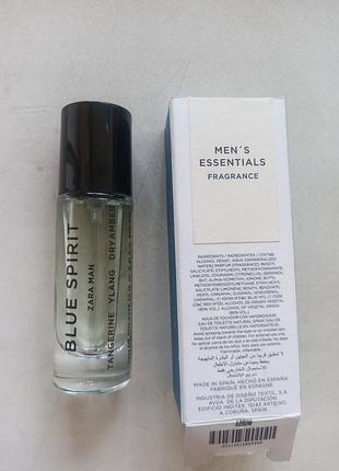 Zara blue spirit мужская туалетная  вода