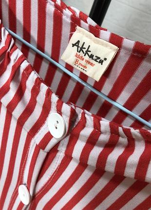 Сарафан у смужку для дівчинки 4