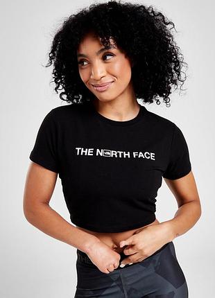Укороченная футболка the north face