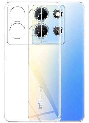 Tpu чохол epic transparent 1,5mm full camera для infinix note 30 pro nfc (x678b) безбарвний (прозорий)