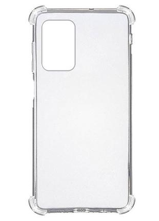 Tpu чохол getman ease logo посилені кути для samsung galaxy a32 5g безбарвний (прозорий)
