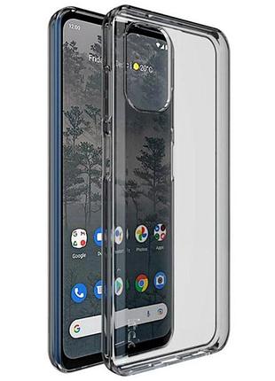 Tpu чехол epic transparent 1,5mm для nokia g60 бесцветный (прозрачный)