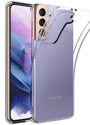 Tpu чехол epic transparent 1,5mm full camera для samsung galaxy s21 fe бесцветный (прозрачный)