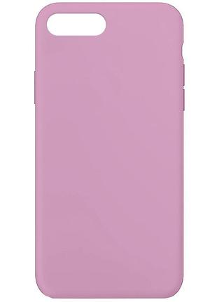 Чохол silicone case full protective (aa) no logo для apple iphone 7 plus / 8 plus (5.5") ліловий / lilac pride
