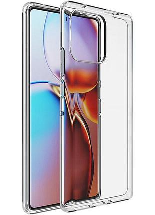 Tpu чохол epic transparent 1,5mm для motorola edge 40 безбарвний (прозорий)