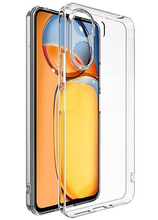 Tpu чехол epic transparent 1,5mm full camera для xiaomi redmi 13c / poco c65 бесцветный (прозрачный)