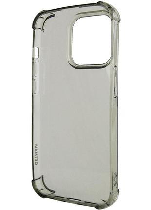 Tpu чехол getman ease logo усиленные углы для apple iphone 14 pro max (6.7") серый (прозрачный) 5