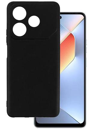 Чехол tpu epik black full camera для tecno pova 6 neo (li6) черный