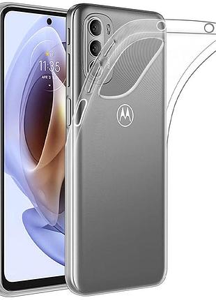 Tpu чохол epic transparent 1,5mm для motorola moto g41 безбарвний (прозорий)