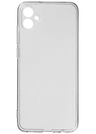 Tpu чохол epic transparent 1,5mm full camera для samsung galaxy a04e безбарвний (прозорий)