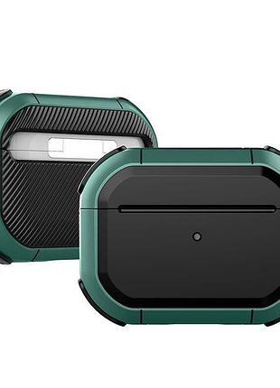 Футляр противоударный black ed. для наушников airpods pro apple green