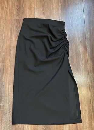 Спідниця чорна zara xs