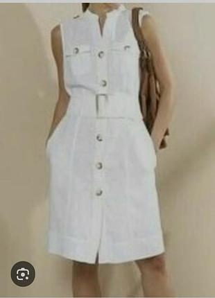 Плаття  сафарі  р. 46-48 льон