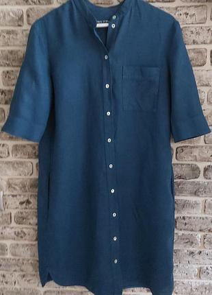 Продам женственное платье-рубашка marc o'polo 100% щадящий лен. качество супер!