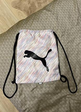 Рюкзак спортивный рюкзак-мешок puma оригинал бренд классный вместительный