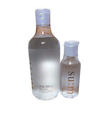 Su:m37° skin saver essential pure cleansing water міцелярна вода 400 мл
