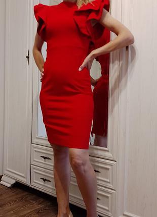 Платье платье сукэнка волан