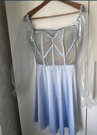 Платье корсетное