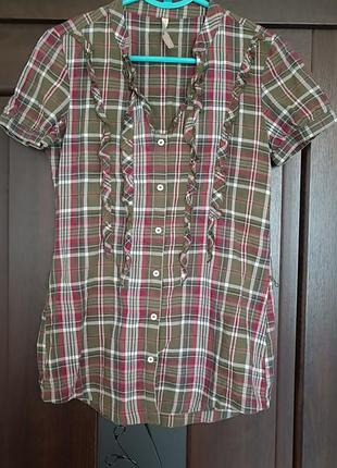 Сорочка розмір вказана xs benetton sisley