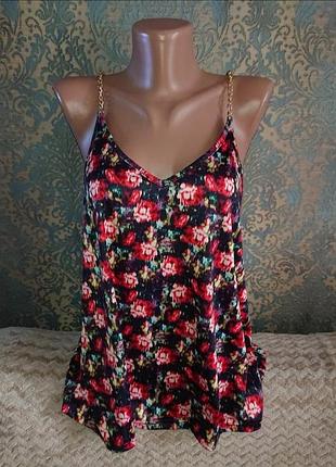 Красивая летняя майка топ р. м блузка блуза