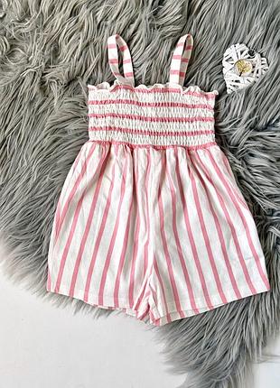 Комбинезон летний, ромпер h&amp;m 9-12 мес.