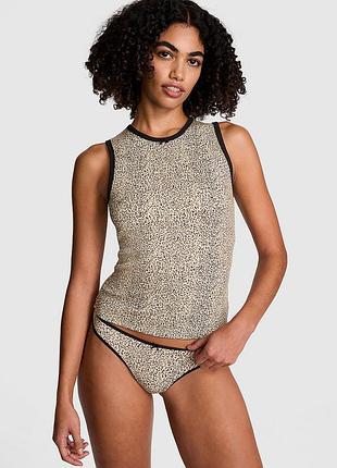 Комплект / пижама / ночной комплект безрукавки и трусиков. pink by frankies bikinis. victoria’s secret. оригинал 🇺🇸