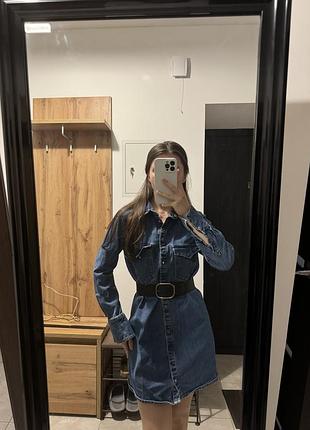Джинсова сукня від mango/mng