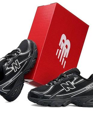 New balance 740 black white 5