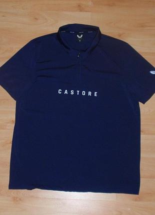 Футболка поло castore polo dry training nylon under nb original l-xl nike x new balance