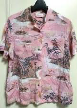 Рубашка с принтом