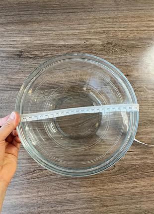 Скляний салатник