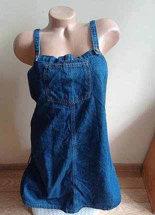 Джинсовий сарафан жіночий комбінезон matalan denim